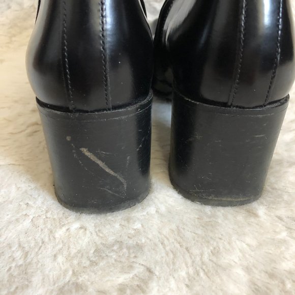 Freelance classic genuine leather soles square toe bootie size 36.5 US 6 - Picture 8 of 14